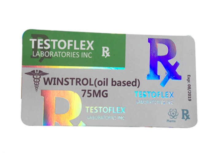 10ml Boxes 6x3cm Glass Vial Labels For Pharmaceuticals Laboratories