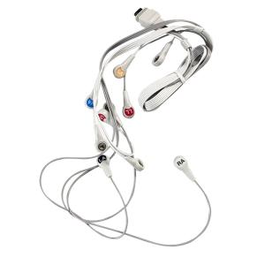  OEM Holter Cable ECG Nihon Kohden Leadwire For ECG Recorder RAC-2512 Manufactures
