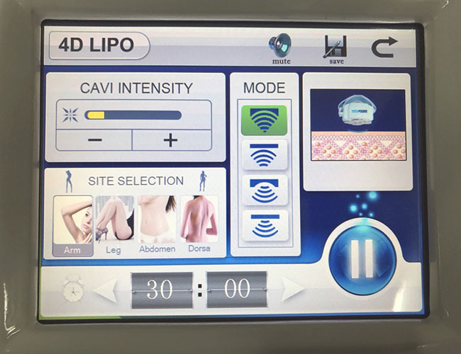 Fat Reduction 50kHz Cavitation Slimming Machine CE FDA Approved