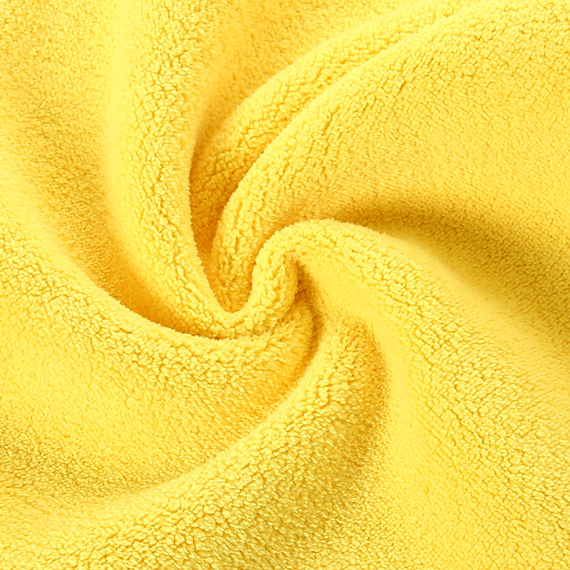 Custom Thicken Plush Car Cleaning Cloth 40x40 Colorful Car Towels with Edge Microfiber