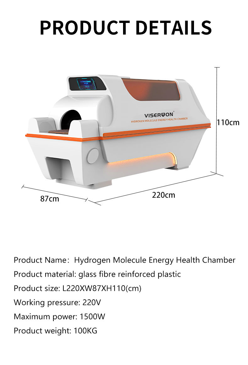 Health Care Anti Aging Molecular Hydrogen Water Generator Energy Storage Boost Metabolism