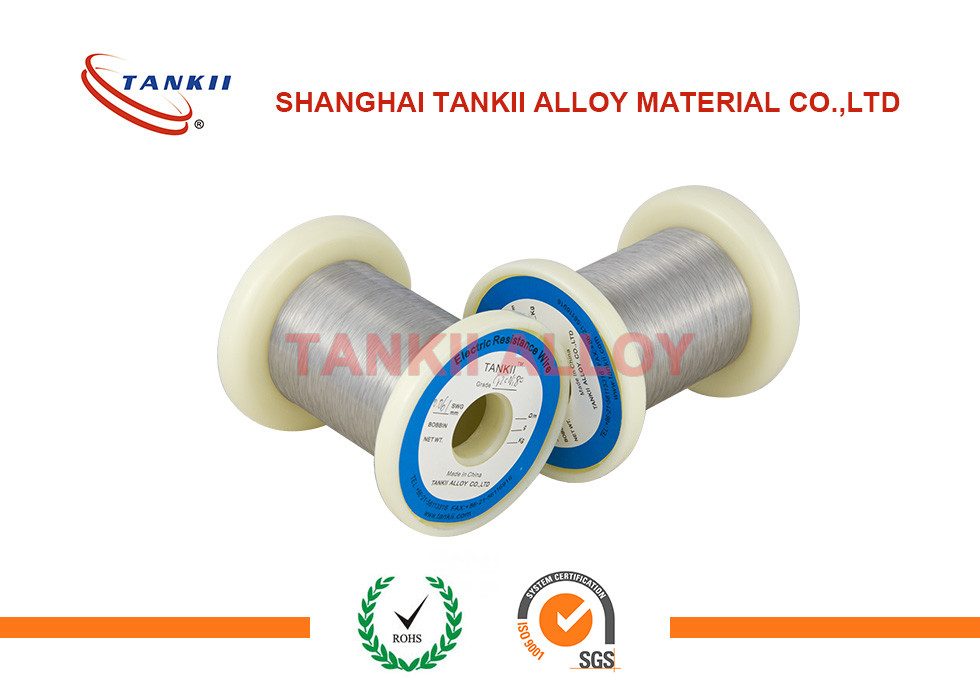 Bare Nichrome Resistance Wire Bright Soft Surface In Silver White Colour