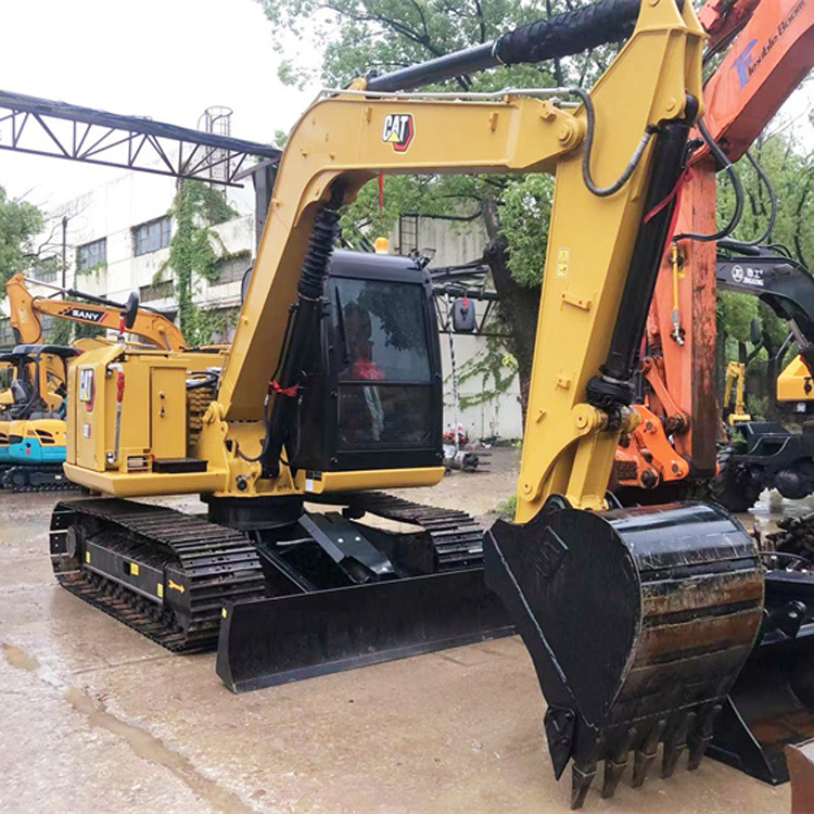Original Hydraulic Cylinder Used Caterpillar 307 Excavator in Good Condition from Japan