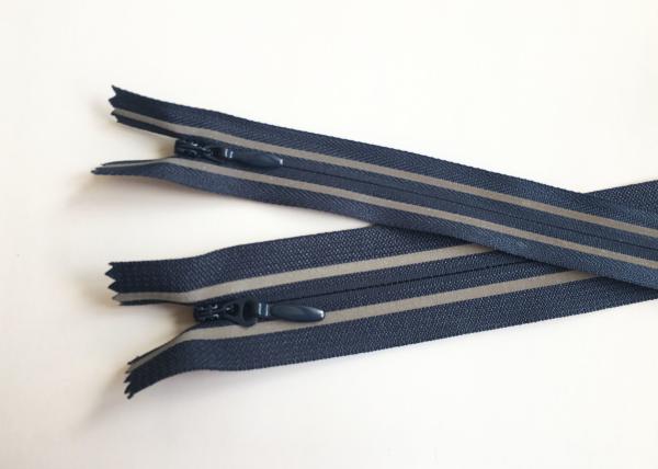 Reflective waterproof Sewing Notions Zippers separating zippers open end