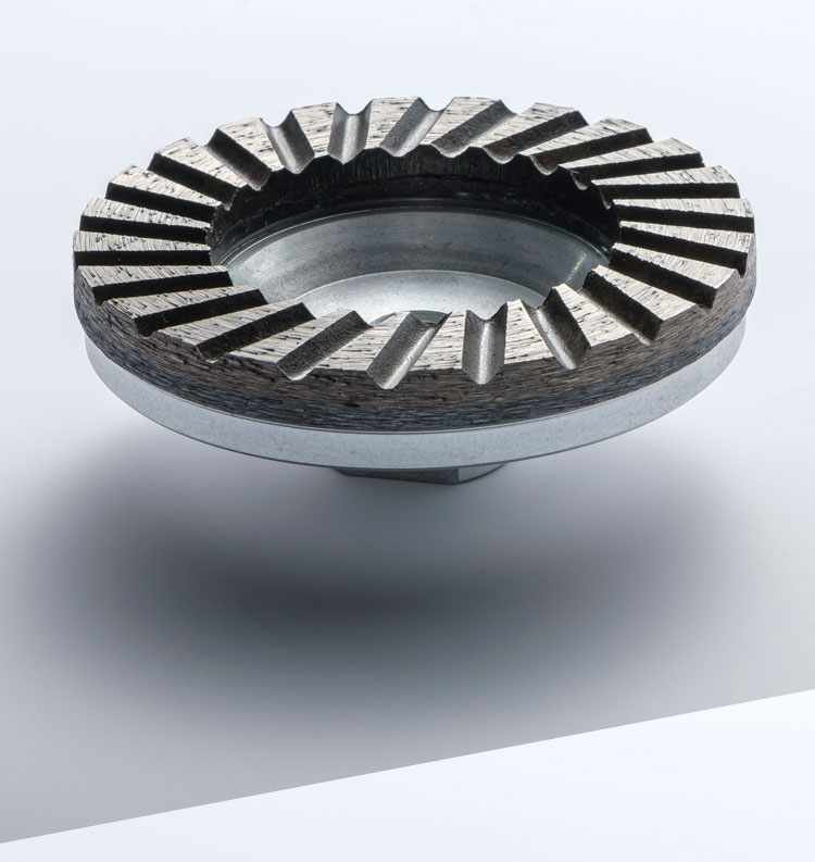 Professional Cup Wheel Diamond Grinding Wheel for Profiling Stone Slabs and Tiles