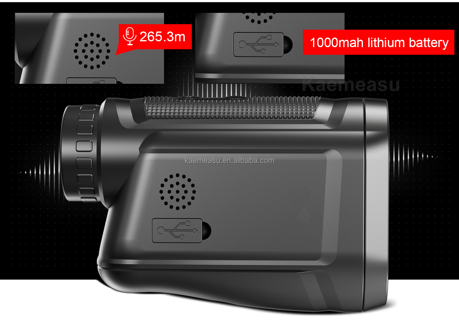 Oem Touch Screen Digital Golf Laser Rangefinder Range Finderr Golf Laser Rangefinder Rangefinder For Hunting