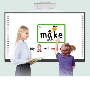 Digital Electronic Teaching Machine Whiteboard Finger Touch Smart Interactive