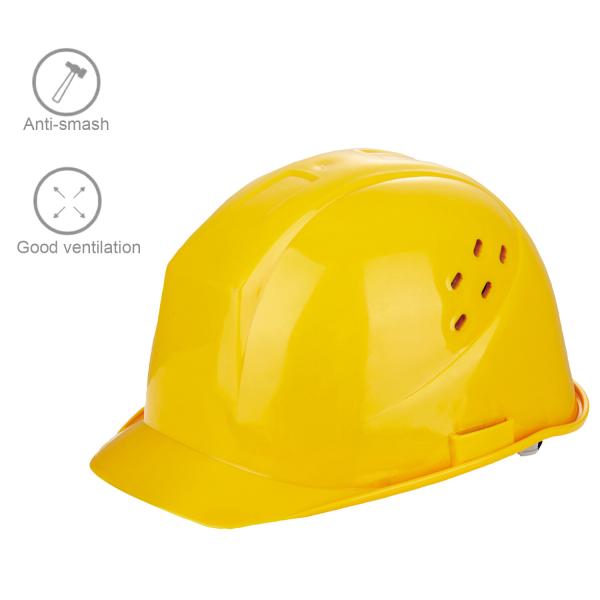 Industrial Protection T154 Ventilation Safety Helmet with Fabric Belts and
