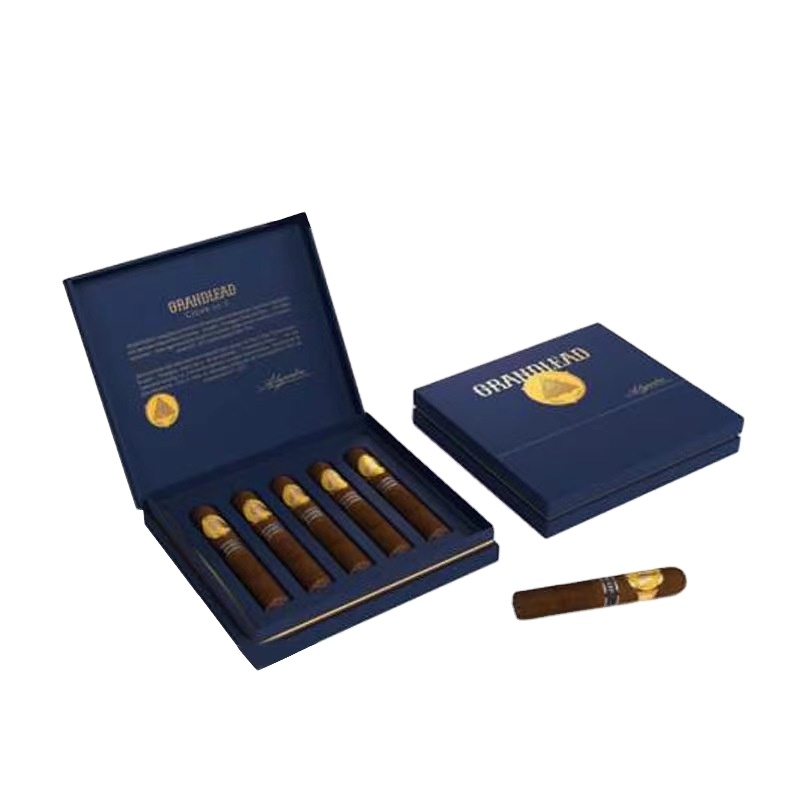 Unfinished Cigar Packaging Box Recyclable Reusable Cusomized Sizes