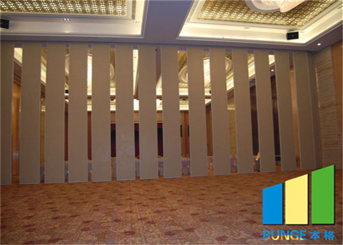 Office Ultrahigh Movable Partition Walls Soundproof Doors Sliding Partition Walls