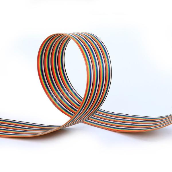 8/10/14/16/20/40/50 Pin Extension Data Cable Flat Ribbon Cable with Red Edge LK