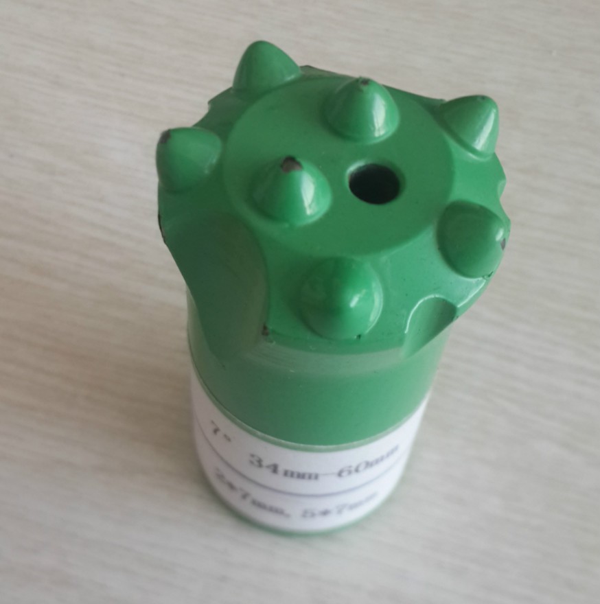 11 Degree Small Hole Drilling Tools Tapered Button Drill Bit