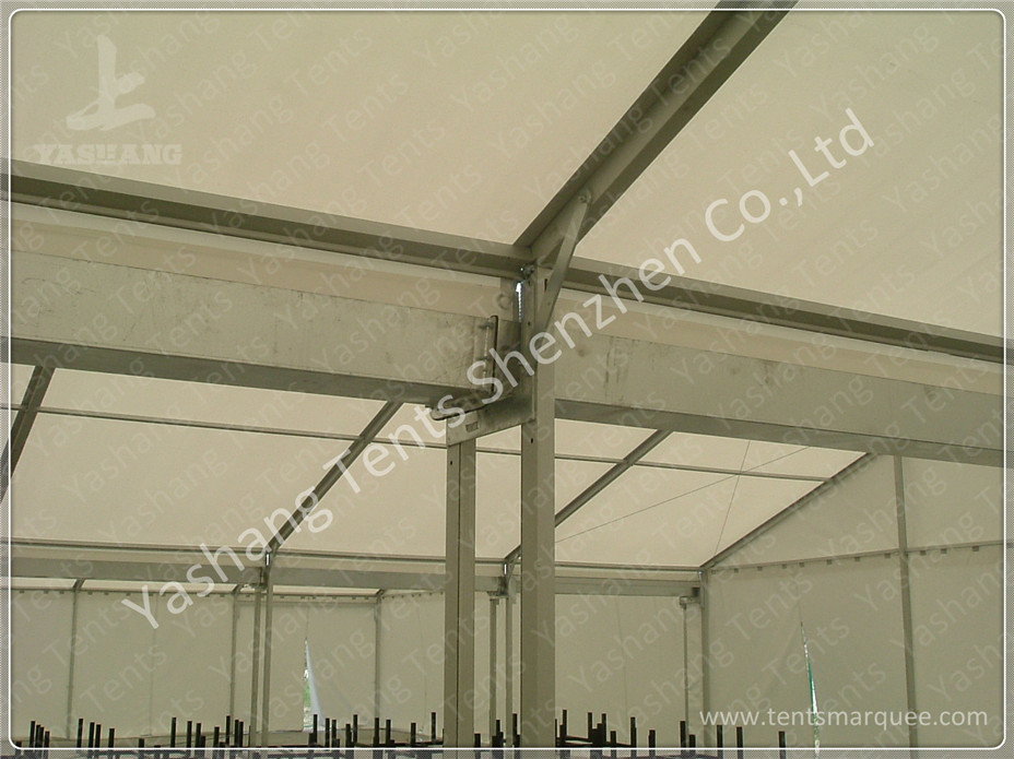 High Strength Clear Span Tent Replacement Parts , Rain Gutter Connections