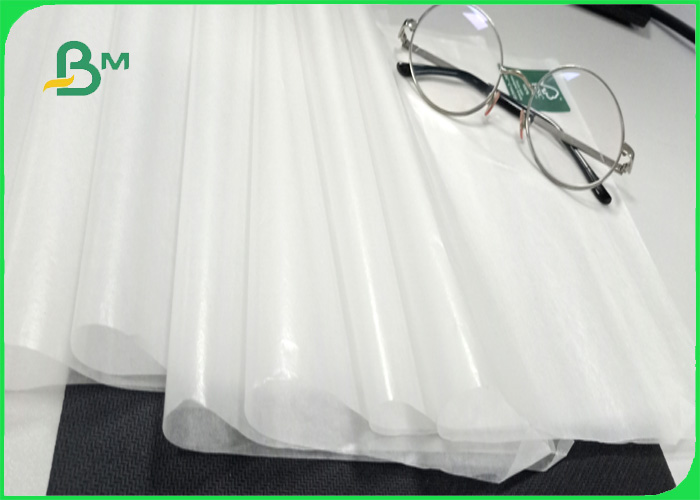 28gsm Heatable with PE - Coated Greaseproof white kraft paper for Food baking
