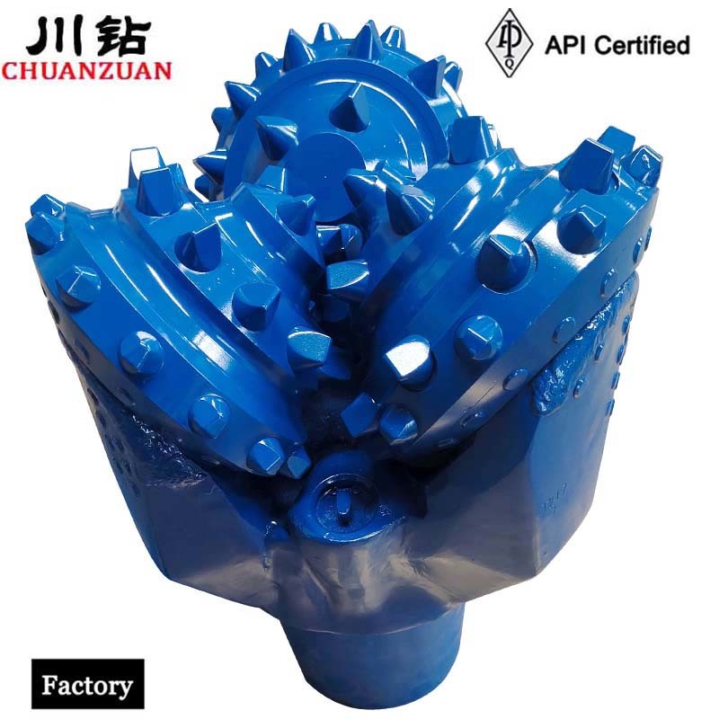 API 12 1/4inch IADC417 Tricone Rock Bit For Cone Drill Bit Factory Roller Bit Water Well Drilling