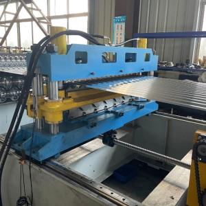 Colored Corrugated Panel Roll Forming Machine Doble Layer Glazed Tile Roll