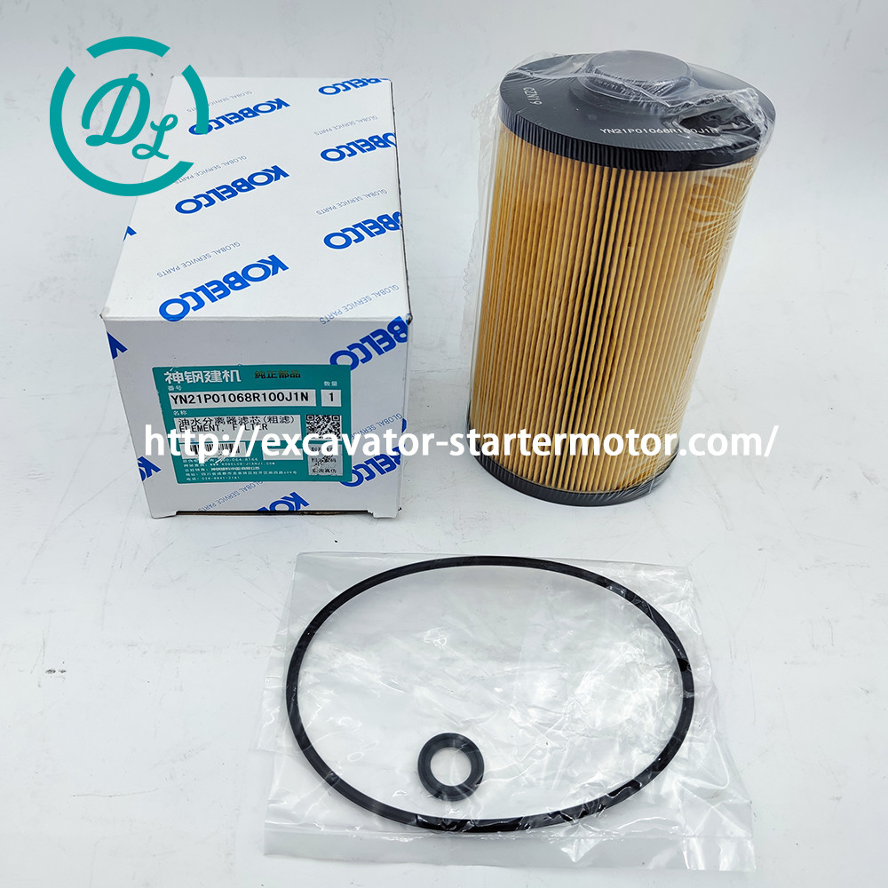 Excavator Water/Fuel Filter YN21P01068R100J1L Kobelco SK200-8