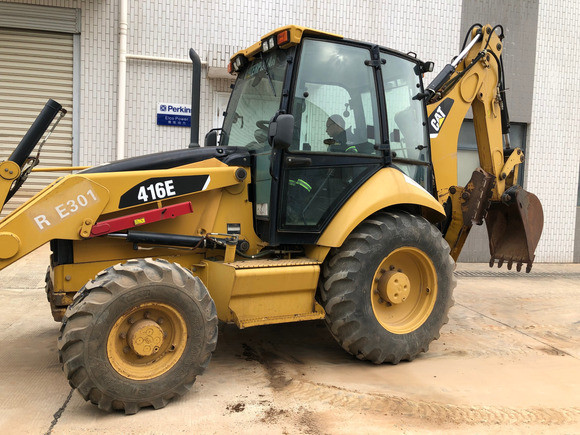 6.79 Ton Mini 416 E Caterpillar 416E Backhoe Loader Used Caterpillar Loader