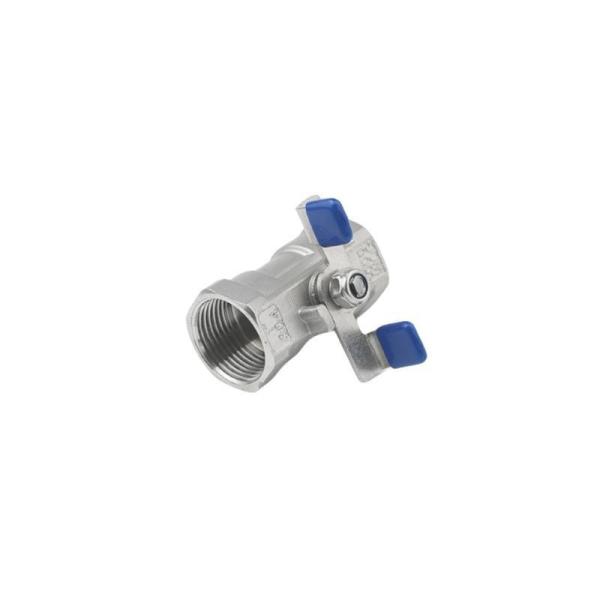 1PC Stainless Steel Internal Thread Ball Valve with Butterfly Handle Model NO.