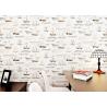Buy cheap White Boat Pattern Modern Removable Wallpaper , Luxury Non Woven Wallcovering from wholesalers