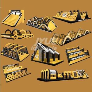 PVC Commercial Inflatable Obstacle Course 5k Event Bouncy Obstacle Course