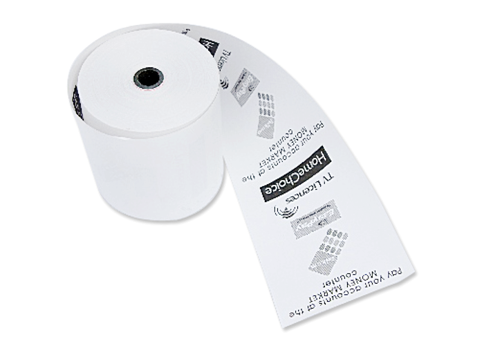 Jumbo coils Thermal Sensitive Recording Paper black image