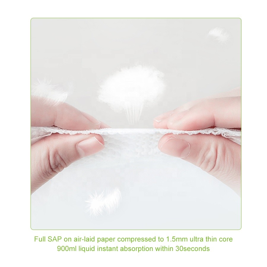 OEM Soft Disposable Baby Nappy Nonwoven Children Ultra Thin Diaper