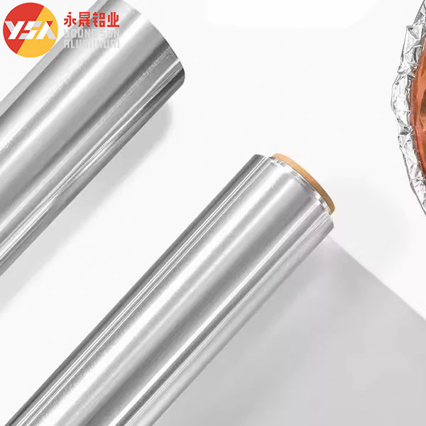 Household Foil Aluminum Heavy Duty Food Grade Paper In Roll Aluminum Foil