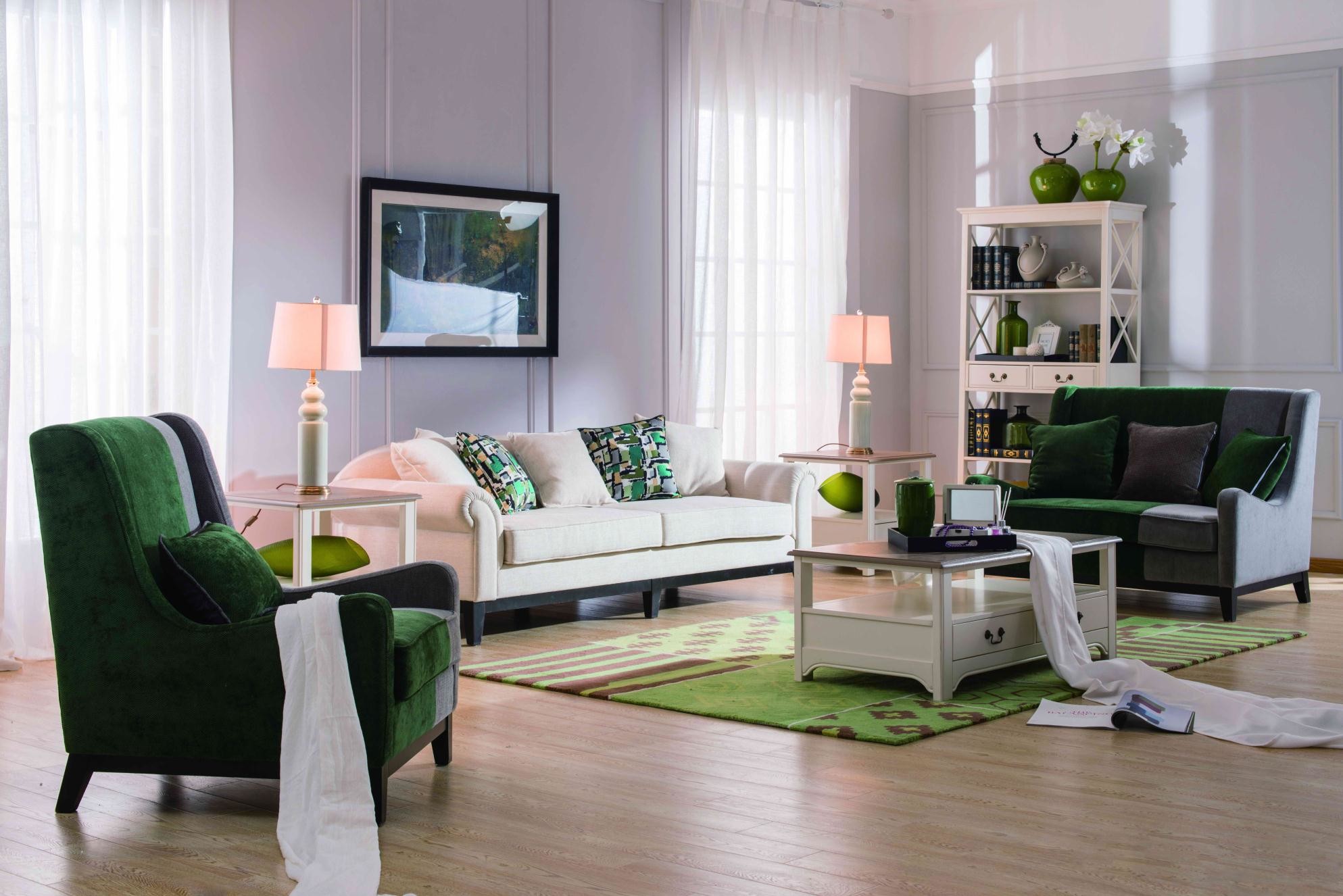 Hotel Sofas Leather upholstered in fashion design with Ash wood legs for Reception furniture made by China sofa factory