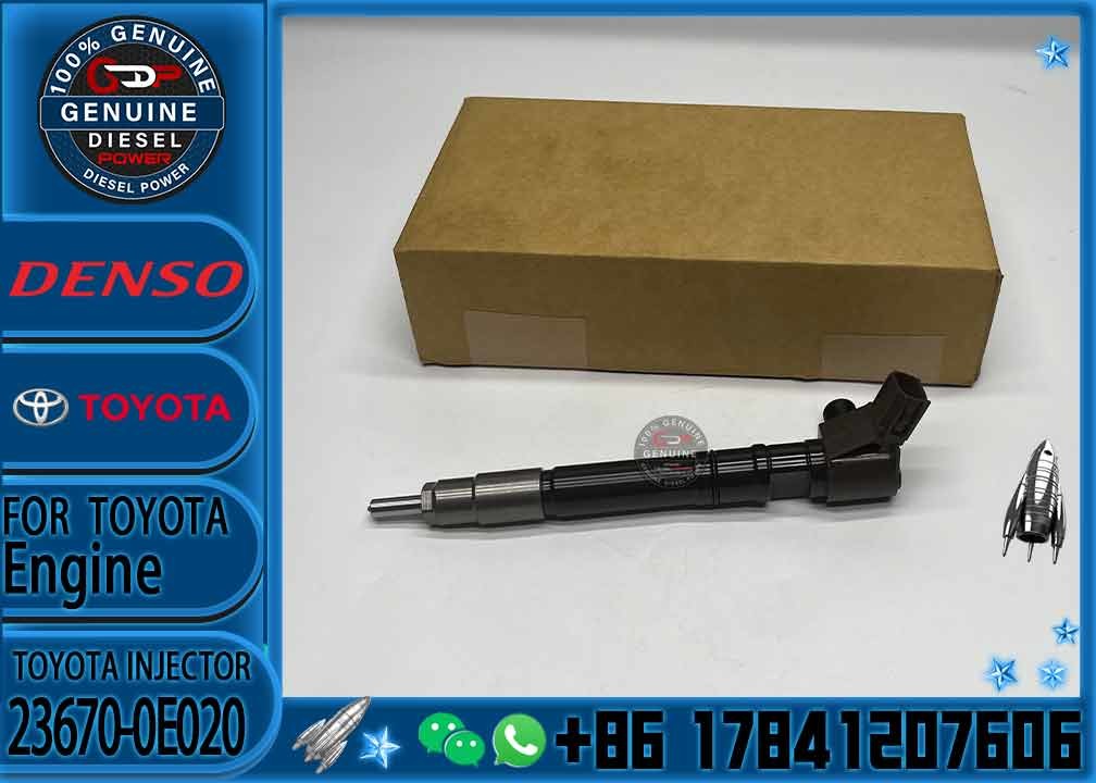 Common Rail Injector 295700-0560 23670-0E020 23670-09430 23670-11020 23670-19025 236700E020 For Toyota 2.4d 2GD-FTV REVO