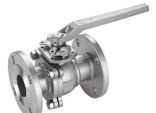 DIN 2pc Floating Type Stainless Steel Ball Valve With ISO5211 Direct Flange End Cf8m/SS ball valve/150LB