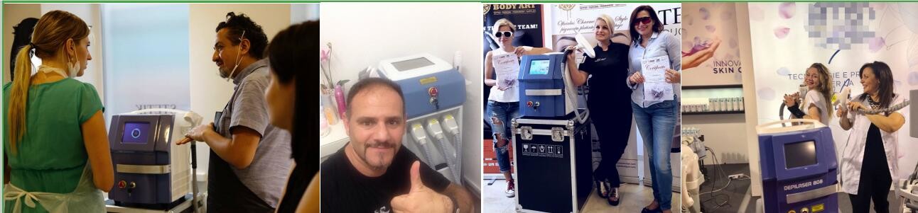 1Hz Beauty Salon Smart 808nm Diode Laser Hair Removal Machine