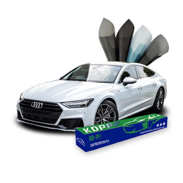 2 mil Ultra Nano Solar Window Film Tint Film for Car Window Automotive Car Tint for Explosion-proof Anti-theft UV Heat Blocking Scratch Resistant