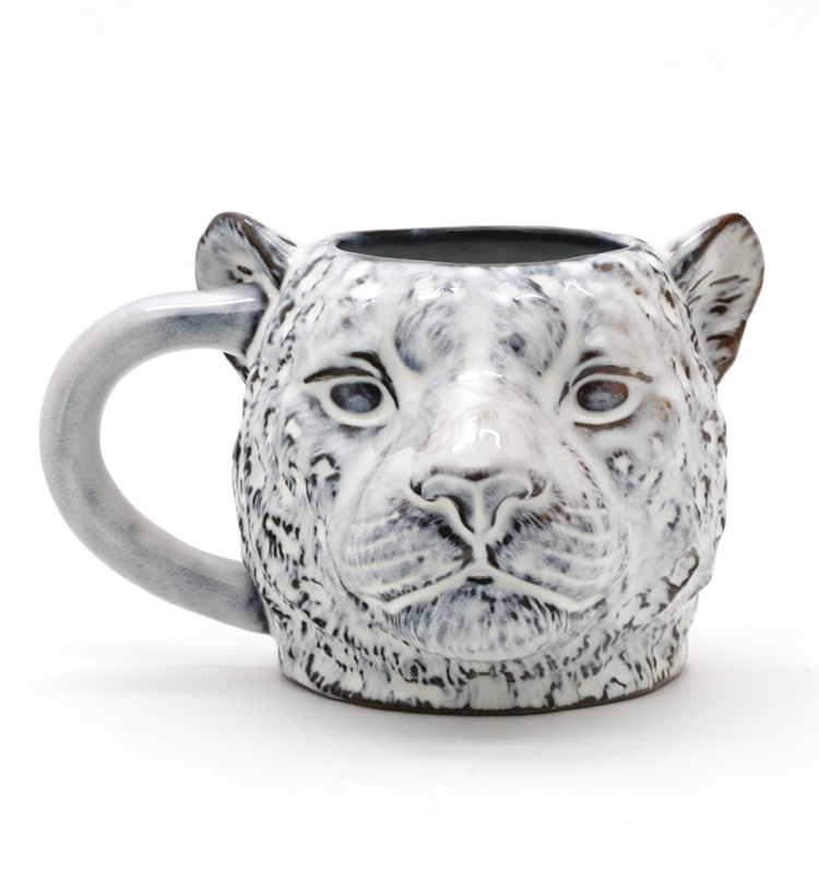 2025 Wholesale 3d Animal Decoration New Product Ceramic Coffee 3D Mug Cup