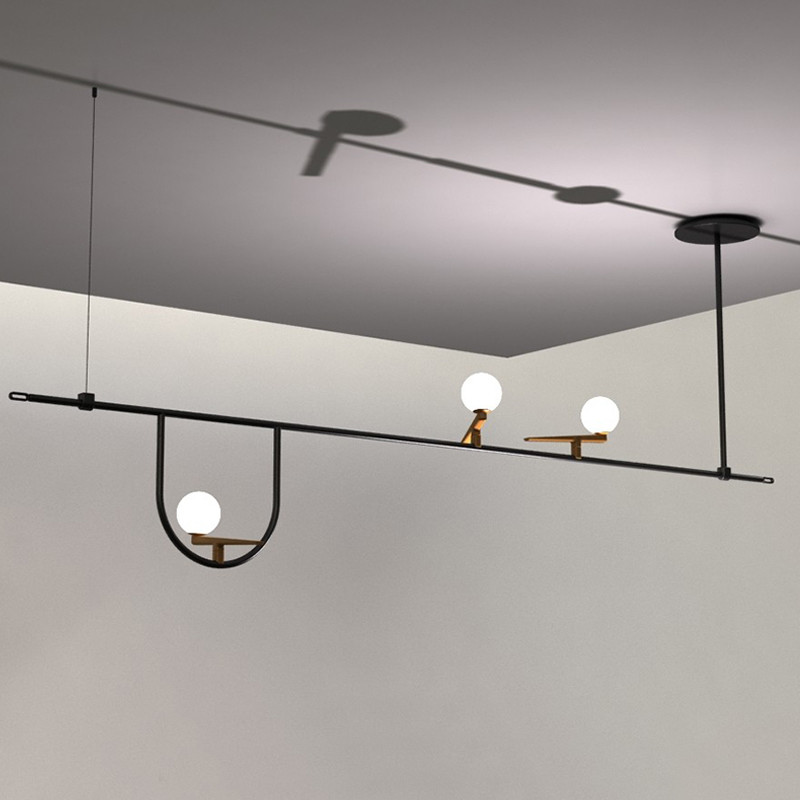 Nordic lustre metal Designer bird Pendant light art dining room office Yanzi Pendant Lamp(WH-GP-155)