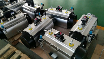 High quality pneumatic rotary actuator for butterfly valve and ball valve