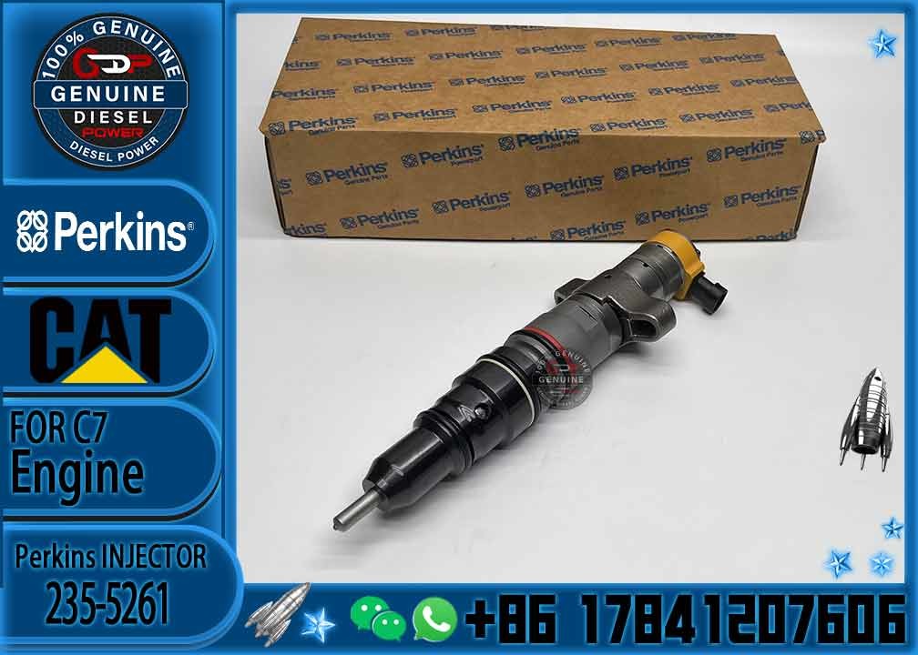 Diesel Engine Parts Common Rail Fuel Injector 235-5261 for CAT C9 330D 340D 336D Excavator CNDIP Factory price