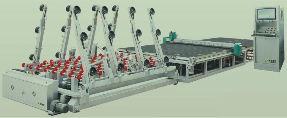 Automatic CNC Glass Loading Cutting Breaking Line Glass Cutting Machine for Glass Processing