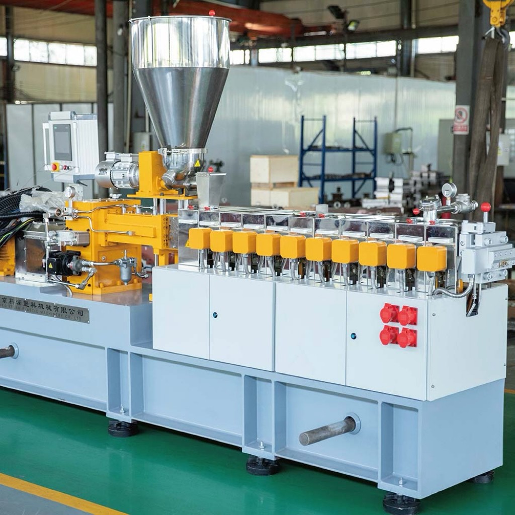 Packaging Fillers Biodegradable Plastic Granulator Machine Production Line 25~150kg/H