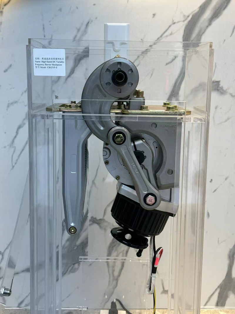 60KG Automatic Barrier Gate With Carbon Fiber Round Arm Opening/Closing Time 0.6s-1s