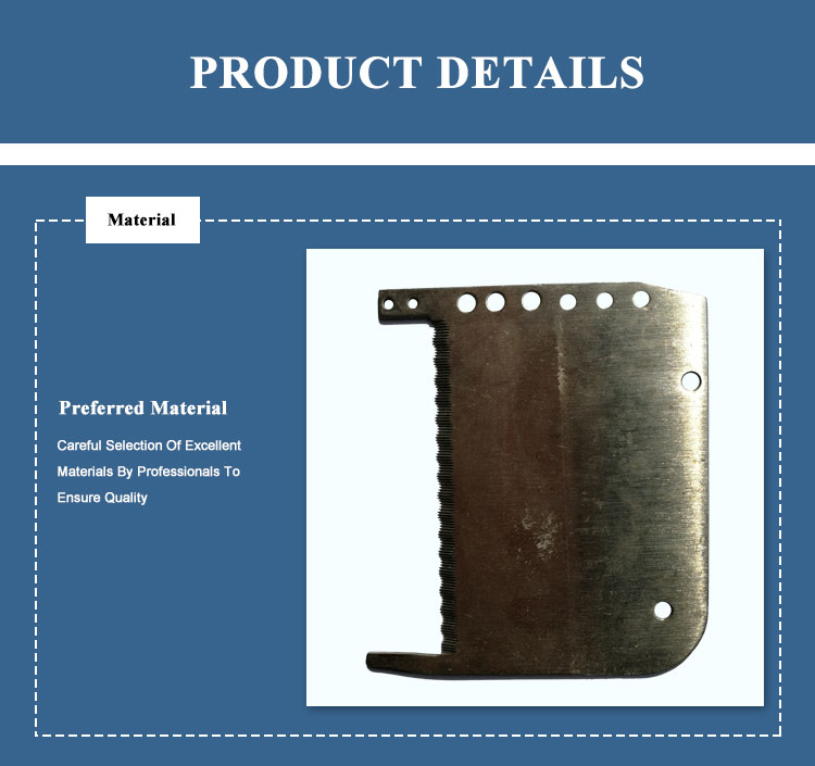 Premium Material Plastic Bags Packaging Machine Cutting Knifes