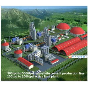 Completely Automatically OPC 2000tpd Cement Production Line