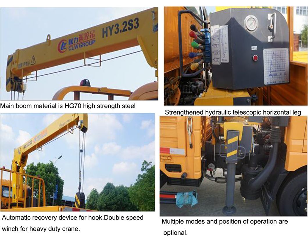 Foton Auman Rhd Cargo Truck Mounted 28ton Sqz560 Folding Hydraulic Mobile Telescopic Boom Crane Price