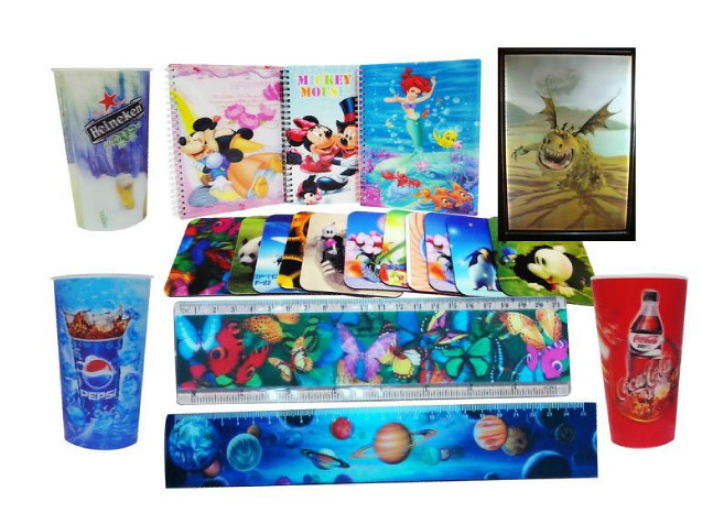 PLASTIC LENTICULAR flip lenticular bookmark printing animation 3d lenticular bookmarks wholesale
