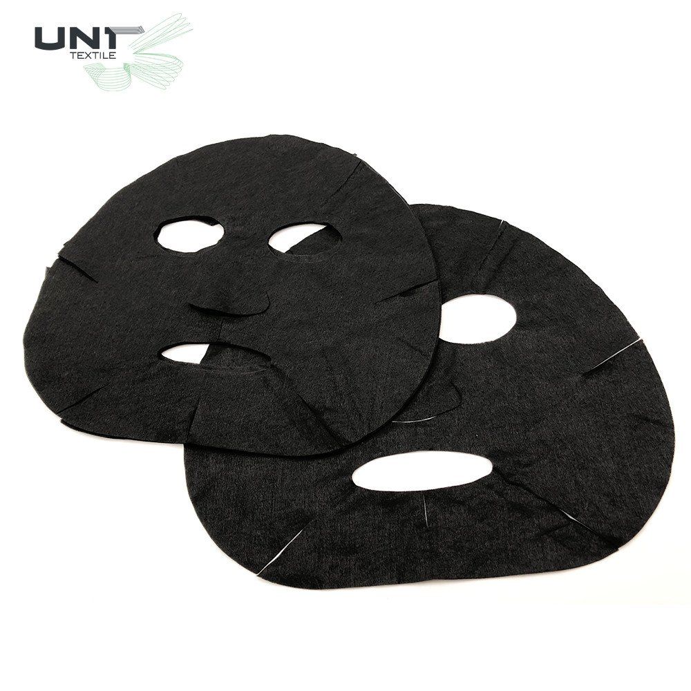 100% Bamboo Carbon Spunlace Nonwoven Fabric Cross Structure
