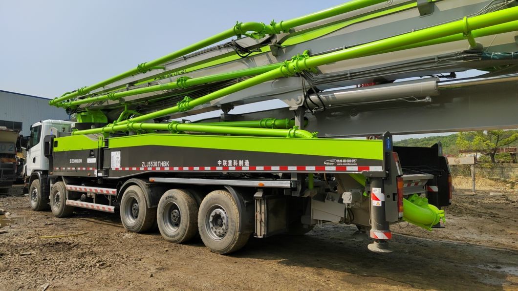 Special Offer 2014 Renovated Condition Zoomlion 63m Concrete Pump Boom Pump Cheap Price for Sale