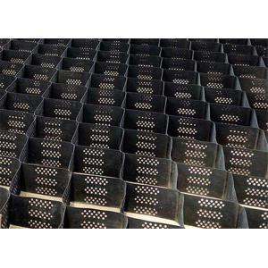 Textured Hdpe No Perforated Geocell Confinement System For Retaining Wall Slope