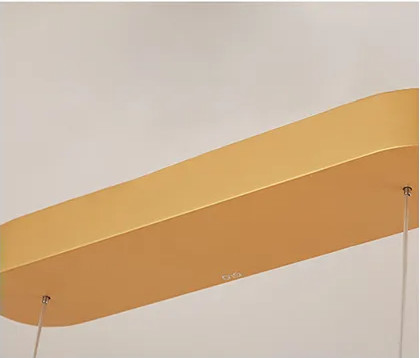 Nordic Simple Gold Paint Scrub Ring Chandelier Modern Pendant Light ODM AC110V