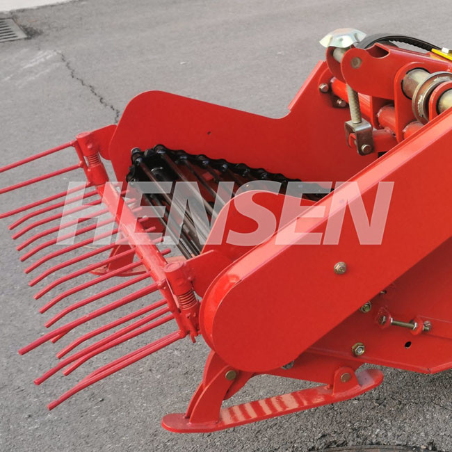 Full-time 4WD tractor gasoline tractor mini tractor with potato harvester CE 18HP