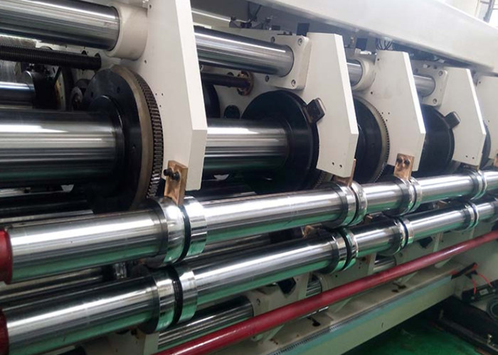 PLC Control Corrugated Box Making Machine For Paper Printing Die Cutting